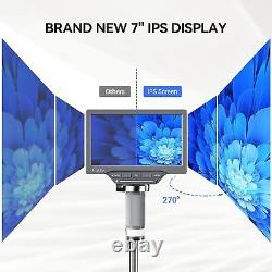 Elikliv HDMI Coin Digital Microscope 7 LCD 1300X Soldering electronics repair