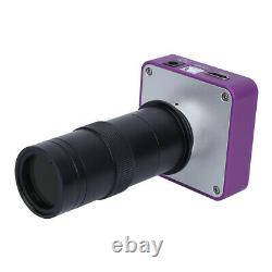 FHD 51MP HDMI USB Industrial Digital Video Microscope Camera 120X C Mount Lens
