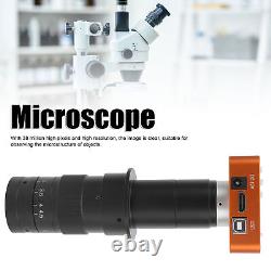 FHD48MP Microscope Digital 180X CMount Lens Welding Camera AC100240V EU Plug Pri