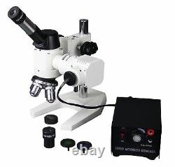 Ferrous & Non Metal Testing Lab 1200x Metallurgical Microscope w USB PC Camera