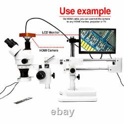 HDMI USB C-Mount Digital Industry Microscope Video Camera Lens 21MP 1080P 60FPS