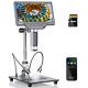 Industrial Microscope Camera 7 1200x Coin Microscope Video Recorder With Screen