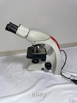 LEICA DM500 MICROSCOPE WITH 4,10,40,100X, and Sony Digita Camera (NEX-5) SET