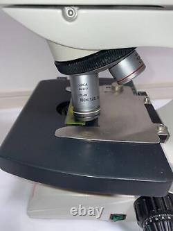 LEICA DM500 MICROSCOPE WITH 4,10,40,100X, and Sony Digita Camera (NEX-5) SET