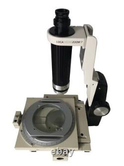 Leica Monozoom 7 Microscope with Panasonic GP-KR222 Digital Color CCD Camera
