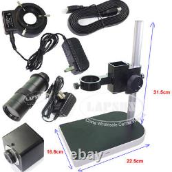 Measuring +Scale 100X 4K 1080P 60FPS HDMI Digital Industrial Microscope Camera