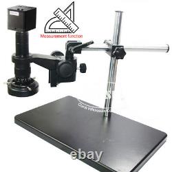 Measuring +Scale 180X 12MP 1080P 60FPS HDMI Digital Industrial Microscope Camera