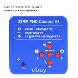 Microscope 38MP 100X HDMI USB Industry 1920x1080P Camera C-mount Video Recoder