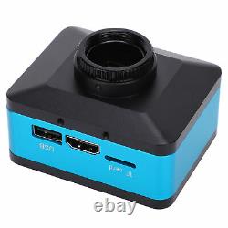 Microscope Camera 12MP 1080P 4K CMOS UHD Digital C AC100240V(EU Plug)