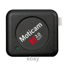 Moticam 3 USB 3MP color digital camera with software and accessories, new in box