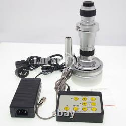 Motor Action 3D Stereo Zoom C-MOUNT Lens F/ Jewelry Industrial Microscope Camera