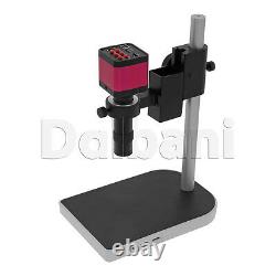 New Digital Microscope Camera Body with Stand and Lens 14MP Pink C-Mount HDMI