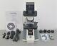 New National Dc6-163 Compound Biological Microscope With Digital Camera & Accs