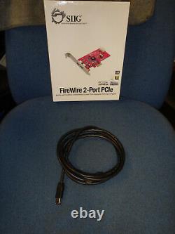 OLYMPUS DP25 MICROSCOPE 5MP COLOR FIREWIRE CAMERA T5, firewire card, cable