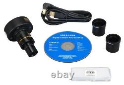 OMAX 10M Pixel Digital USB Microscope Camera with Software and Stage Micrometer