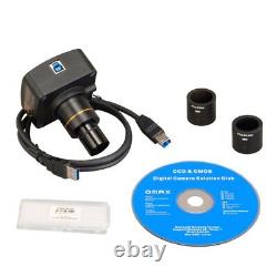 OMAX 18.0MP USB3.0 Digital Camera for Microscope with 0.01mm Calibration Slide
