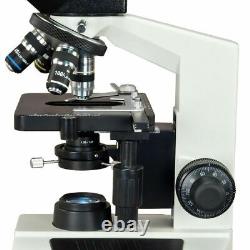OMAX 40-2000X Darkfield Compound LED Microscope 3.0MP Camera+100X PLAN Objective