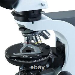 OMAX 40X-1000X PLAN Trinocular Infinity Polarizing Microscope+5MP Digital Camera