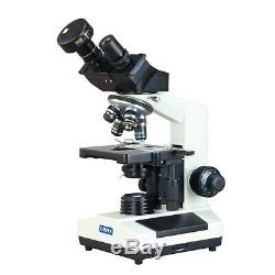 OMAX 40X-1000X Professional Lab Binocular Compound Microscope+9MP Digital Camera
