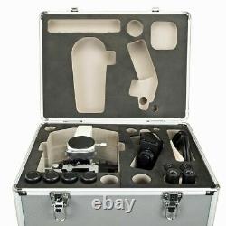 OMAX 40X-2000X Built-in 3MP Digital Camera Compound LED Microscope+Aluminum Case
