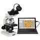 Omax 40x-2500x Binocular Lab Compound Led Microscope With 1.3mp Digital Camera