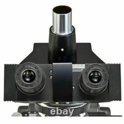 OMAX 40X-2500X Darkfield LED Trinocular Compound Microscope+14MP Digital Camera