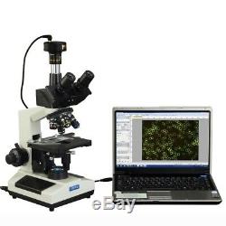 OMAX 40X-2500X Darkfield Trinocular LED Biological Microscope+3MP Digital Camera