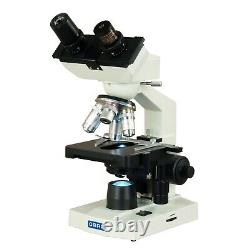 OMAX 40X-2500X LED Digital Lab Binocular Compound Microscope with USB Camera