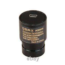 OMAX 40X-2500X LED Digital Lab Trinocular Compound Microscope + Eyepiece Camera