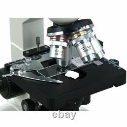 OMAX 40X-2500X LED Digital Trinocular Lab Compound Microscope w 5MP Video Camera