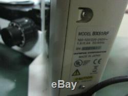 Olympus BX51M (BX51RF) Metallurgical Microscope from Japan