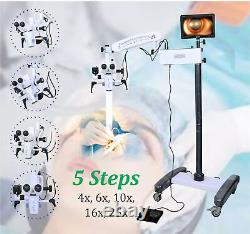 Ophthalmic operating digital microscope 5 step with 4K HD camera, Led monitor