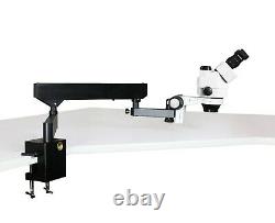 Parco 3.5X-90X Simul-Focal Trinocular Zoom Stereo Microscope, 10MP Digital Camera