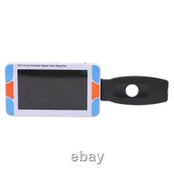 Portable Digital Magnifier 5in Color LCD 800x480 3X To 48X Dual Camera Scree BLW