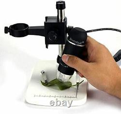 Portable Digital Microscope (10-300x) Retractable Camera Usage Electronics Biolo