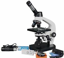 Radical 2000x Digital Cordless LED Microscope w 100xOil USB Camera Fine F