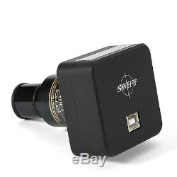 SWIFT 2500X Trinocular Microscope w 3D Mechanic Stage+5MP USB 2.0 Digital Camera