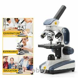 SWIFT 40X-1000X Students Biology Compound Microscope with 1.3MP Digital Camera