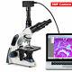 Swift 40x-2500x Led Trinocular Light Compound Microscope With 5mp Digital Camera