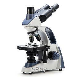 SWIFT 40X-2500X LED Trinocular Light Compound Microscope With 5MP Digital Camera