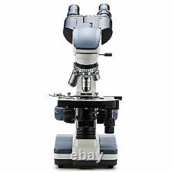SWIFT 40X-2500X Lab Biological Binocular Compound Microscope +5MP Digital Camera