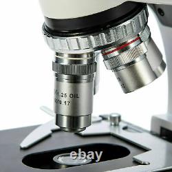 SWIFT 40X-2500X Trinocular Lab Compound Microscope LED w 20MP USB Digital Camera