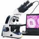 Swift Pro Sw380b Led Lab Biological Digital Compound Microscope With 1.3mp Camera