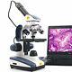 Swift Pro Student Compound Microscope 1000x Dual Light Lab Digital With Usb Camera
