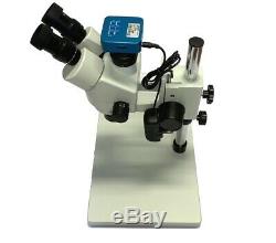 Sanqtid Industrial Trinocular Microscope With LED and HI-RES Digital Camera Outp