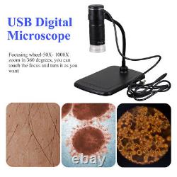 Set of 2 Microscope Camera Mobile Phone High-resolution Digital Miss