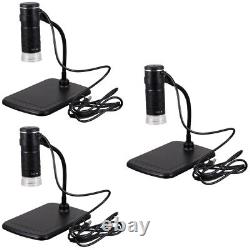 Set of 3 USB Digital Microscope Three-in-one Inspection Camera Kids Miss