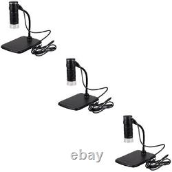 Set of 3 USB Digital Microscope Three-in-one Inspection Camera Kids Miss