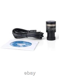Swift 5.0 Megapixel Digital Camera for Microscopes, Eyepiece Mount, USB 2.0 and