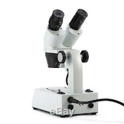 Swift Optical Binocular Stereo Microscope 20X/40X/80X with 2MP digital Camera